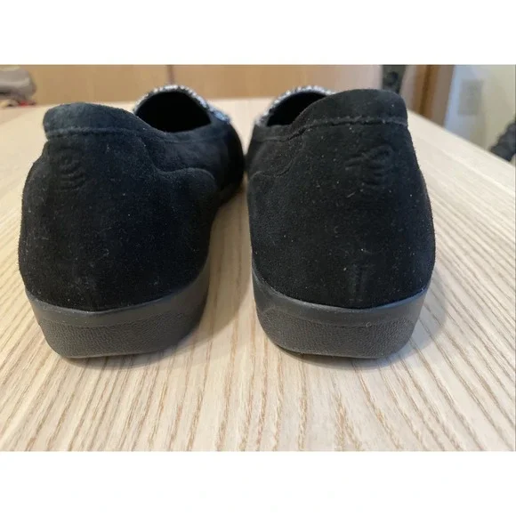 Easy Spirit Women's Devitt17 Loafer Black/white Size 7 - Picture 4 of 8